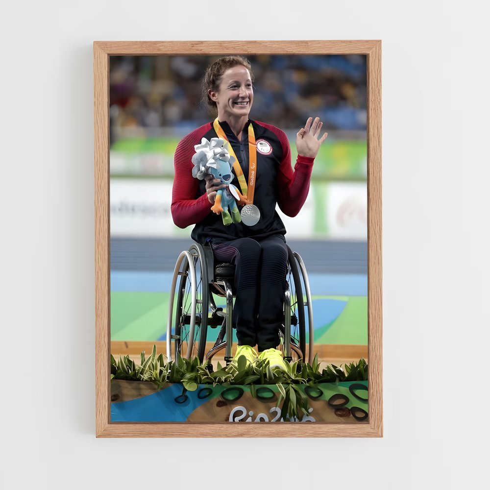 Poster Tatyana en Or – affiche Jeux Olympiques (vue 4)